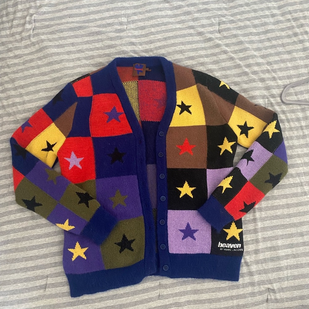 Heaven by Marc Jacob’s star block cardigan